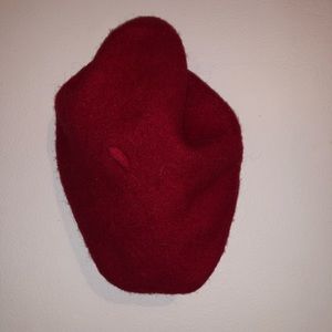 True Red beret from target. 5 years old. Well loved but still great condition.